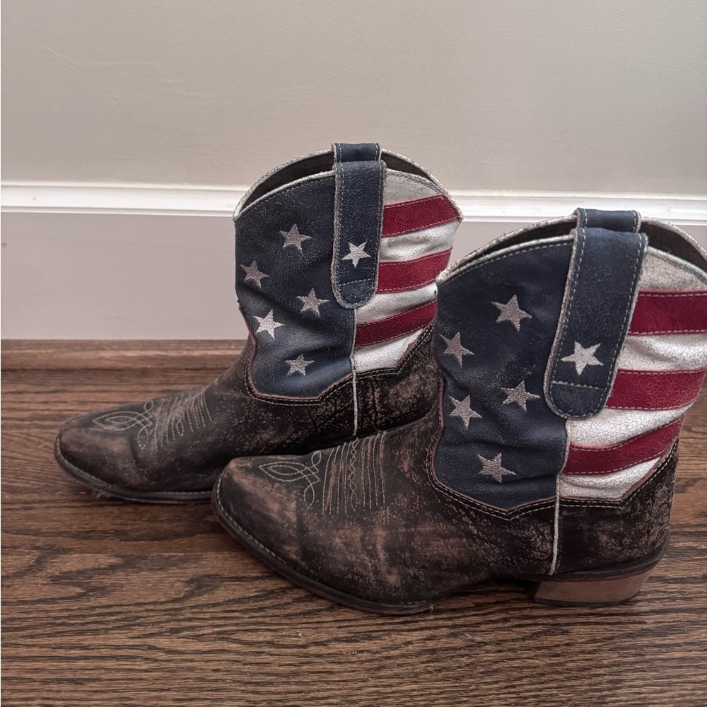 Roper American flag women’s cowboy boots